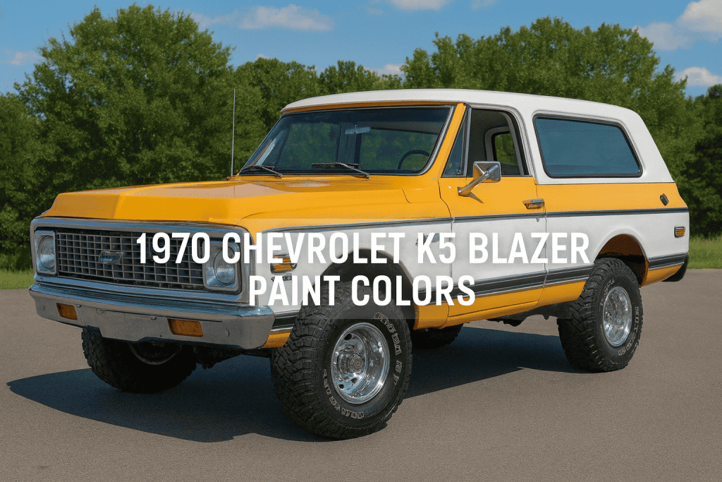 1970 k5 blazer